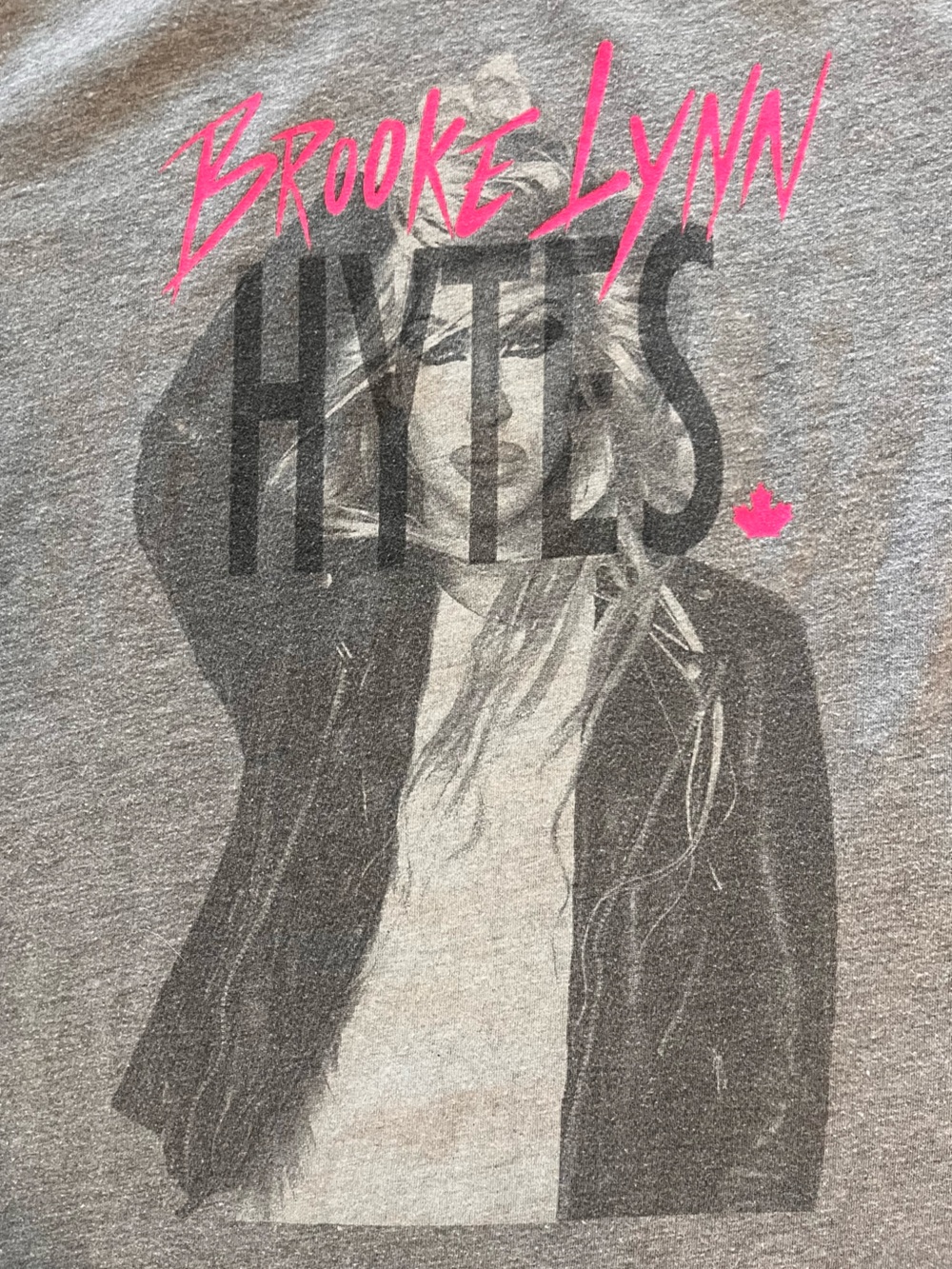 Brooke Lynn Hytes Canadian Drag Queen Graphic Tee - Bella Canvas Gray Crewneck